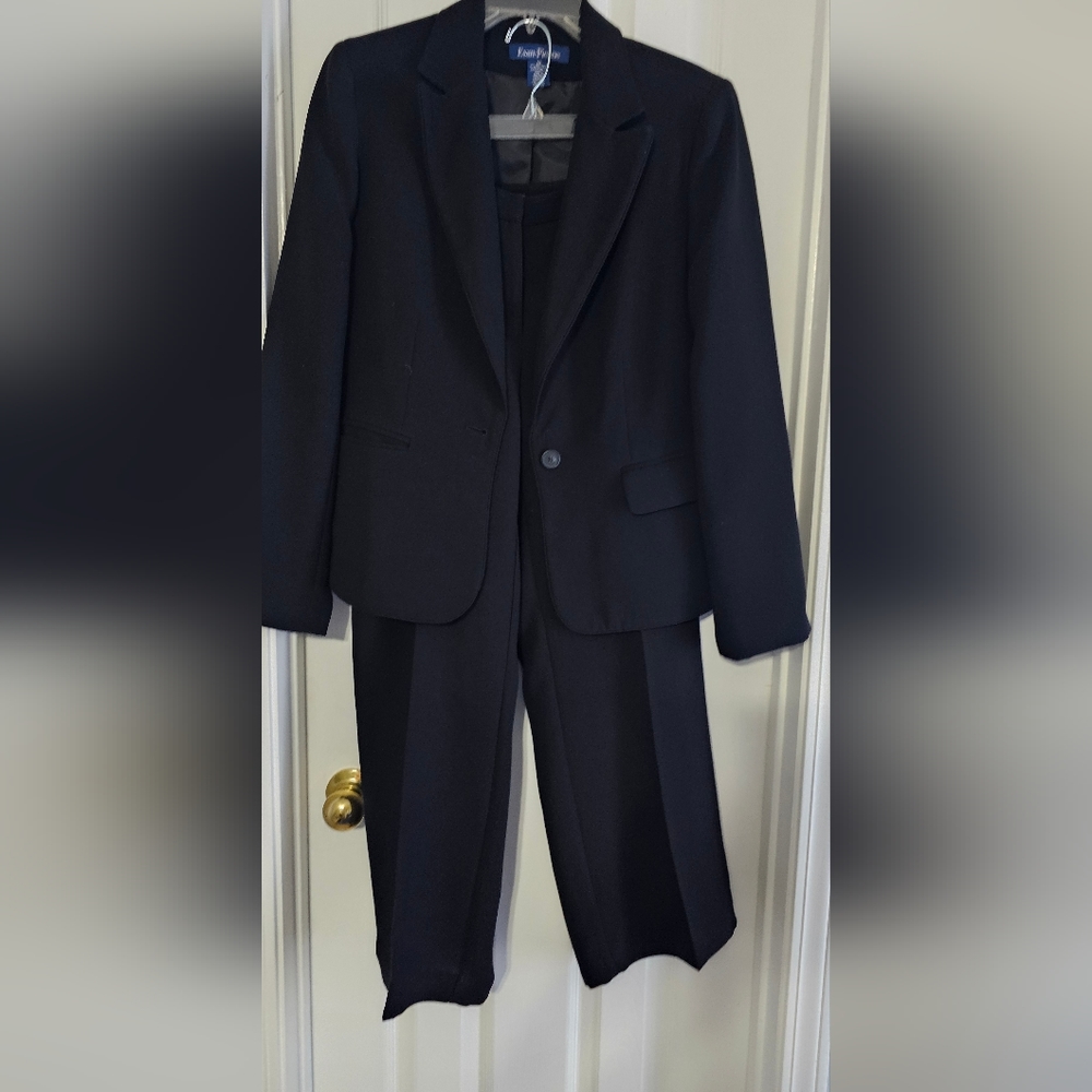 Black pant suit